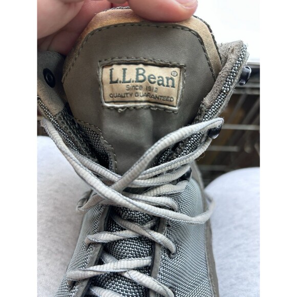 LL Bean Men’s Studded High Top Hiking Boots Mens 9 *See Pics - Picture 10 of 10